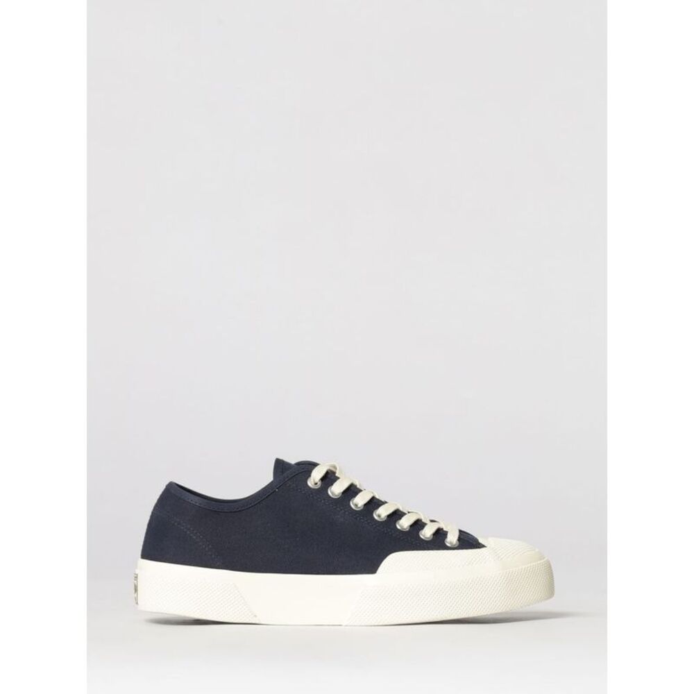 Superga 2432 Works Cotton Sneakers With Rubber Toe Cap And Sole